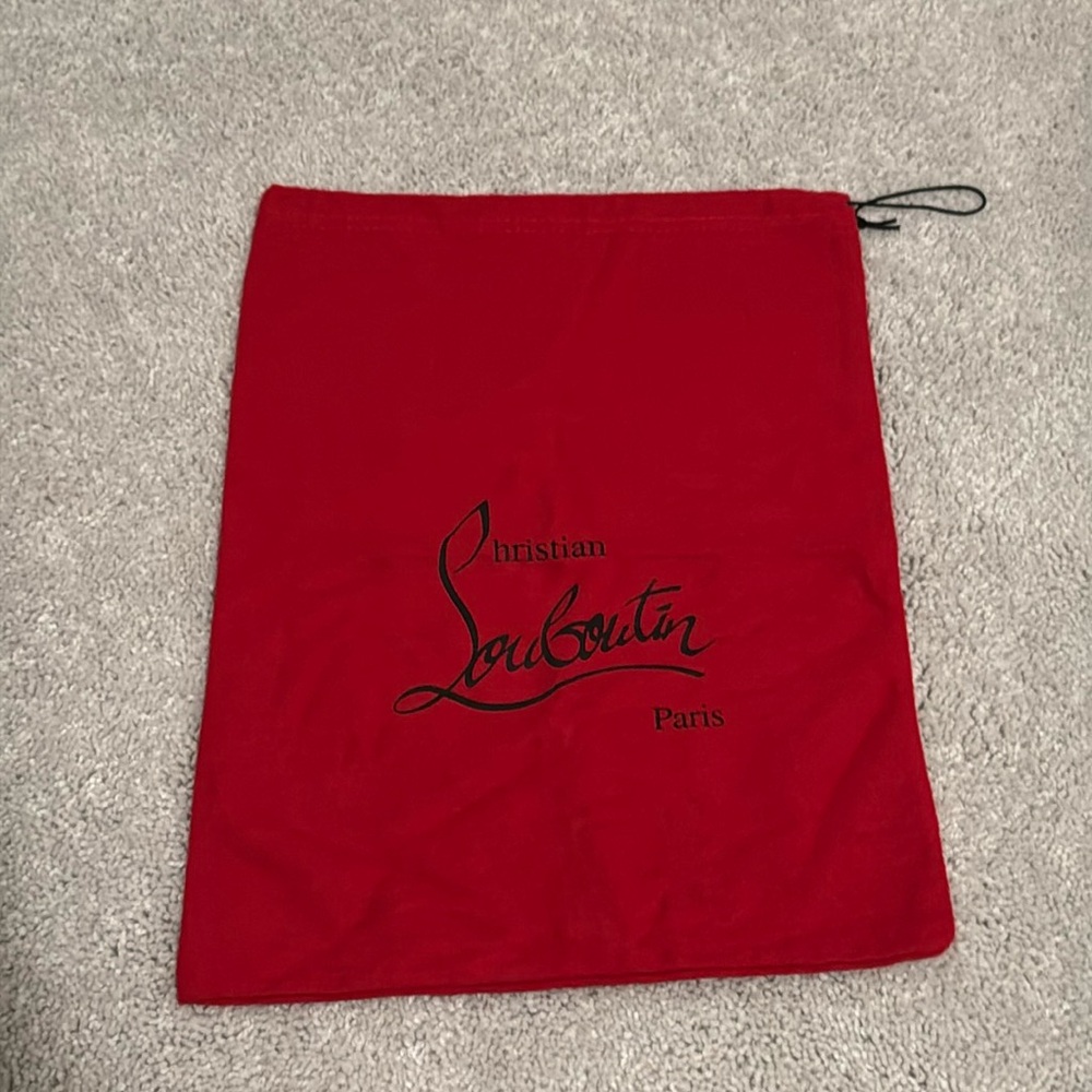 Christian Louboutin Drawstring Shoe Bag